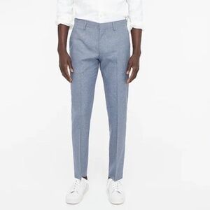 JCrew Ludlow Slim-fit suit pant Italian wool-silk
